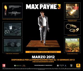 Max Payne 3   Special Playstation 3  Videogiochi
