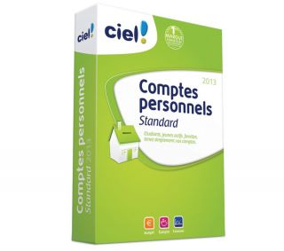 Agrandir limage Comptes Personnels Standard 2013