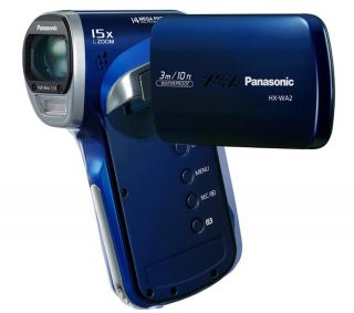 PANASONIC HX WA2 HD camcorder   blue  Pixmania UK