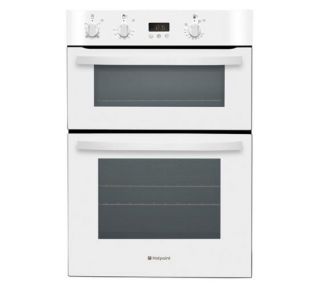 HOTPOINT DH53W Built in Electric Double Oven   White  Pixmania UK