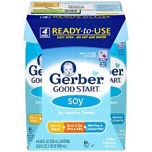 Gerber Good Start Soy Formula 8OZ 4PK   Gerber Foods   Babies R Us