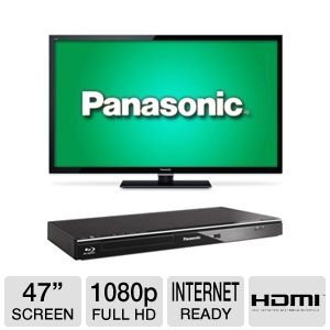 Panasonic TCL47E50 55in WiFi LED TV & WiFi BluRay 