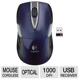 Logitech 910 002698 M525 Wireless Mouse   2.4GHz, Unifying Receiver 