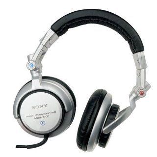 Sony MDR V 700   Auriculares de DJ (sistema cerrado), color plateado 