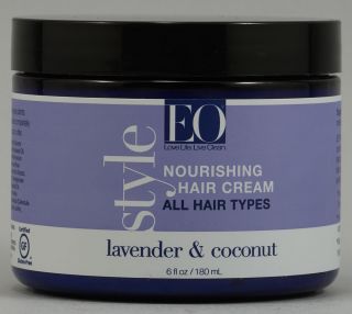 EO Essential Oil Products Hair Cream Style Nourishing    6 fl oz 
