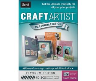 Buy Serif CraftArtist Platinum Edition, digital scrapbooking software 