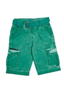 Bermuda Calvin Klein Kids Sarja Color Cinto Transpasse Verde   Compre 