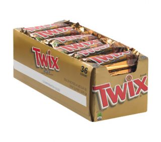 Twix Caramel Cookie Bar 1.79 oz, 36/Box