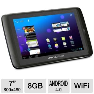 Arnova by Archos 502078 7b G3 Internet Tablet   Android 4.0, 1GHz 
