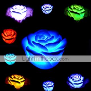Floating Flower Rose LED Lights (CEG212)   USD $ 2.66