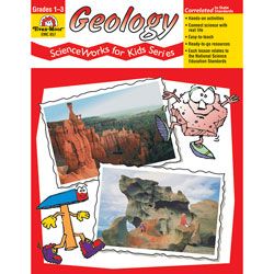 Evan Moor ScienceWorks For Kids Geology Grades 1 3 by Office Depot