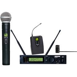 Shure ULXP124/85 Combo Handheld/Lavalier Wireless Microphone System 