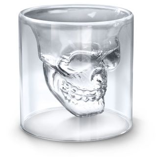   Doomed Crystal Skull Shotglass