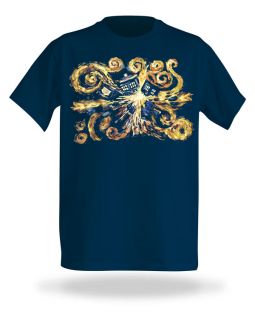   Van Gogh TARDIS Shirt