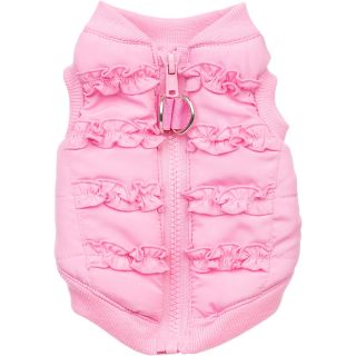  Smoochie Pooch Ruffled Bomber Jacket for Dogs at  