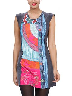 Buy Desigual Dolmen Dress, Grey online at JohnLewis   John Lewis