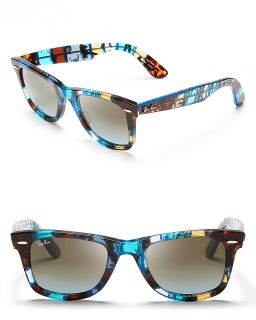 Ray Ban Color Block Wayfarer Sunglasses  