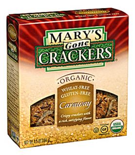 Marys Gone Crackers Original Seed Crackers Caraway    6.5 oz 