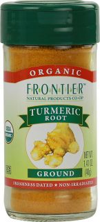 Frontier Natural Products Organic Turmeric Root Ground    1.41 oz 
