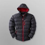 Athletech Mens Hooded Puffer Jacket at Kmart