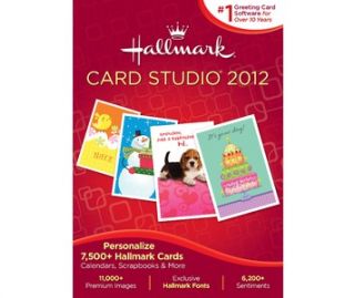 Buy Hallmark Card Studio 2012, make your own greeting cards, projects 