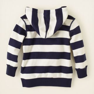 baby boy   activewear   striped zip up hoodie  Childrens Clothing 
