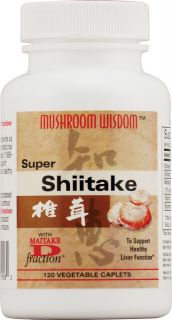 Mushroom Wisdom Super Shiitake    120 Caplets   Vitacost 