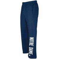 adidas College One Way Fleece Pant   Mens   Notre Dame   Navy / White