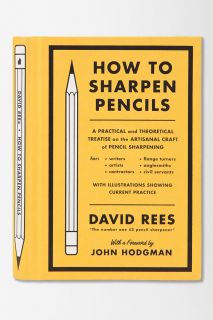 How to Sharpen Pencils By David Rees   Urban Outfitters