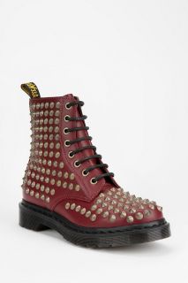 Dr. Martens 1460 All Over Stud Boot   Urban Outfitters