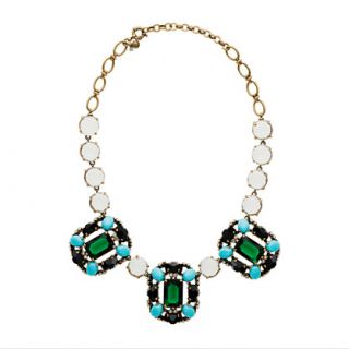 Grand stone necklace   necklaces   Womens jewelry   J.Crew