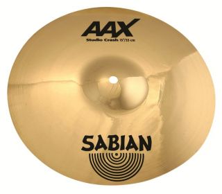 Sabian Limited Edition AAX Series Brilliant Studio Crash Cymbal 13 