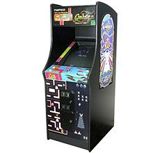 Ms. Pac Man & Galaga Upright Arcade Game Machine   
