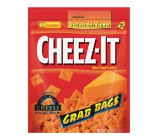 Cheez It Crackers Original, 7 oz Packs, 6/bx