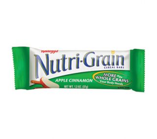 Kelloggs Nutri Grain Cereal Bars, Apple Cinnamon, Indv Wrapped 1.3oz 