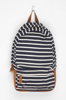 Carrot Stripe Backpack   Urban Outfitters