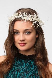 Cult Gaia Pearl Holiday Crown Headwrap   Urban Outfitters