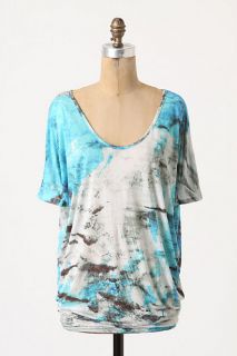 Painted V Neck   Anthropologie