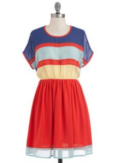 Color Block Casual Dress  Modcloth