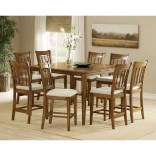 Hillsdale Bayberry 5 Piece Oak Counter Height Dining Table Set   Set 