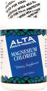 Alta Health Products Magnesium Chloride    100 Tablets   Vitacost 