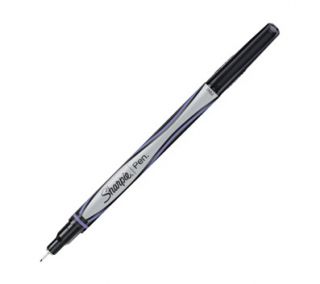 Sharpie Pen Fine Point Stick Pens, 6 Colored Ink Pens