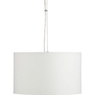 Finley Small White Pendant Lamp in Chandeliers, Pendants  Crate and 