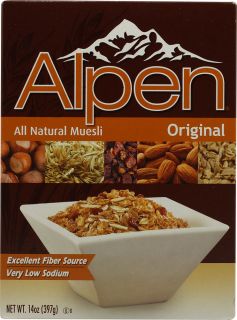 Alpen All Natural Muesli Cereal Original    14 oz   Vitacost 