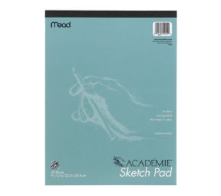 Mead Academie Sketch Pad 9x12 50 Sheets