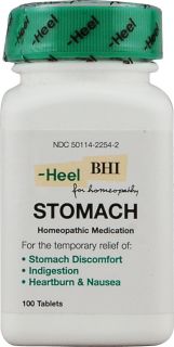 Heel BHI Stomach Homeopathic Medication    100 Tablets   Vitacost 