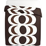 Marimekko Kaivo Chocolate Full/Queen Duvet $49.95 reg. $129.00 $4 