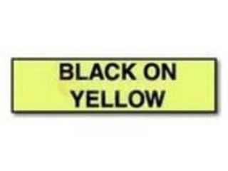 Brother TZ641 Laminated Tape Black on Yellow  Ebuyer