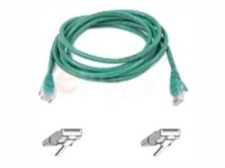 Belkin Cat5e Snagless UTP Patch Cable (Green) 15m  Ebuyer