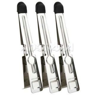 Adorama Print Processing Stainless Steel Tongs, Package of Three (3 